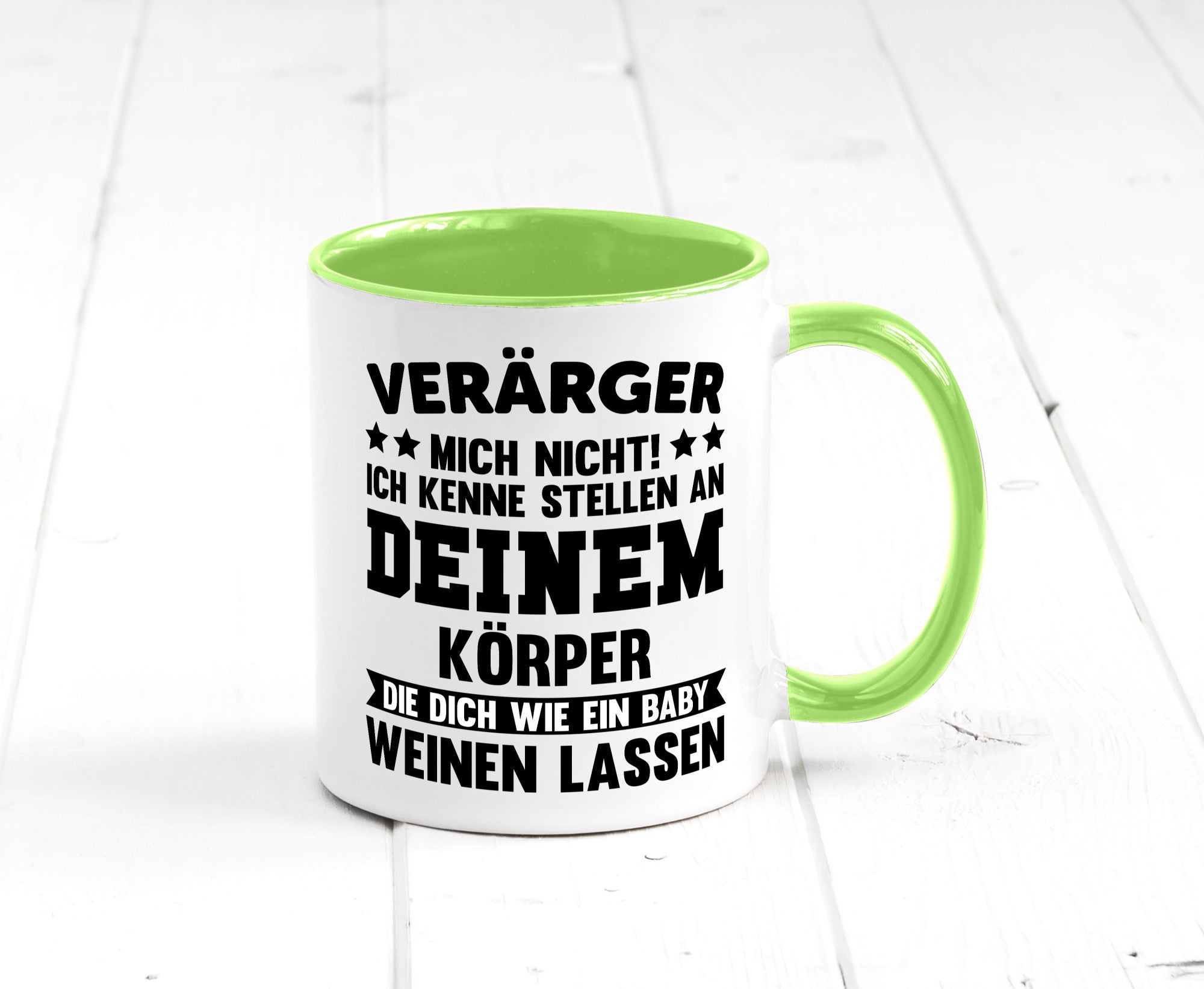 Ärger mich nicht ich kenne stellen da tut es weh. | Rache Geschenk Humor