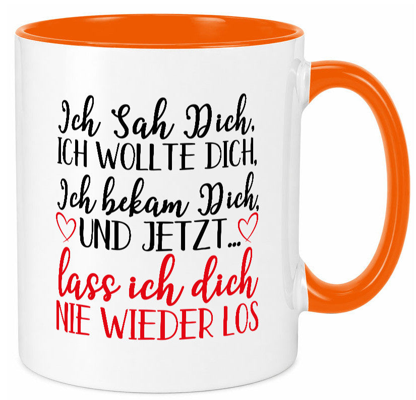 Ich will dich lustig Humor Geschenkidee Geschenk Tasse