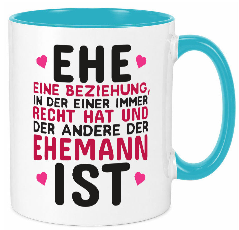 Ehepaar Spruch | Beziehung Tasse Ehemann Geschenk Humor Geschenkidee lustiger