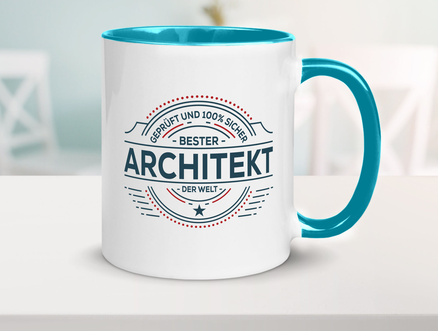 Geprüft und sicher: Architekt | Architektur Büro lustiger Spruch Geschenk
