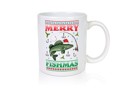Merry Fishmas | Ugly Christmas Angler Angeln lustiger Spruch Geschenk Humor