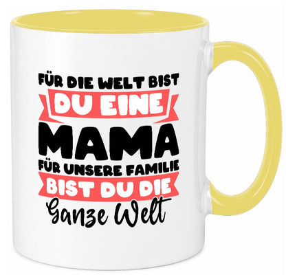 Beste mama der Welt vl5 lustig Familie Geschenkidee Geschenk Tasse