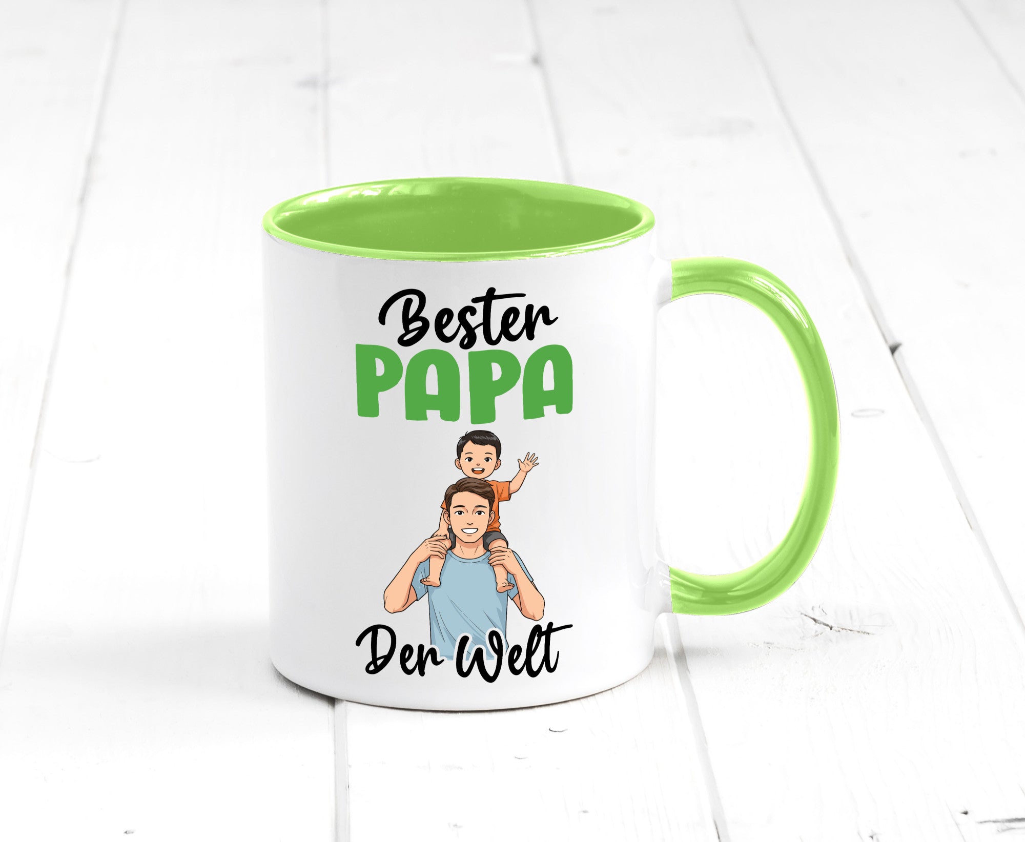 Bester Papa | Vatertag Daddy Familie lustiger Spruch Geschenk Geschenkidee Tasse