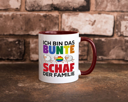 LGBTQ+ Tasse | Buntes Schaf Regenbogen Humor Geschenkidee