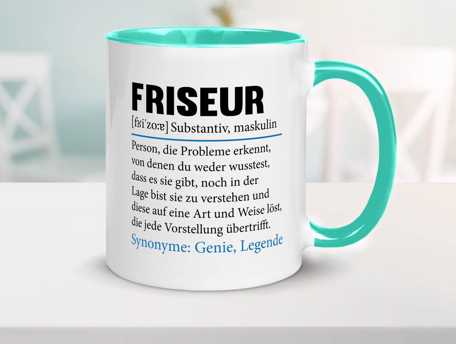 Friseur | Spruch Frisör Beruf lustig Humor Arbeit Kollegen Büro Geschenkidee