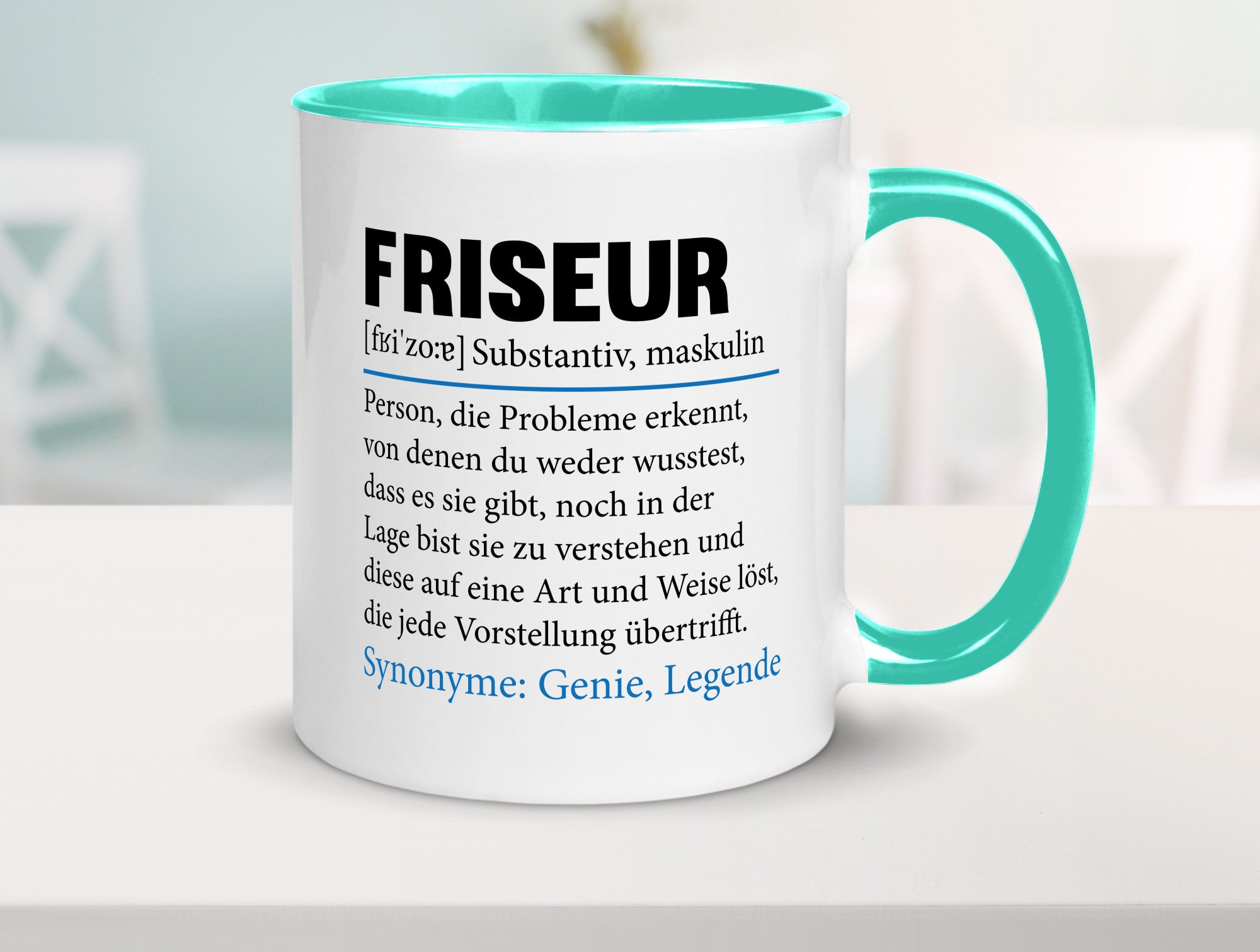 Friseur | Spruch Frisör Beruf lustig Humor Arbeit Kollegen Büro Geschenkidee