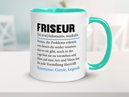 Friseur | Spruch Frisör Beruf lustig Humor Arbeit Kollegen Büro Geschenkidee
