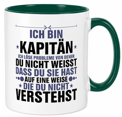 Löse Probleme: Kapitän | Schiffskapitän Schiff v2 Geschenk Humor Geschenkidee