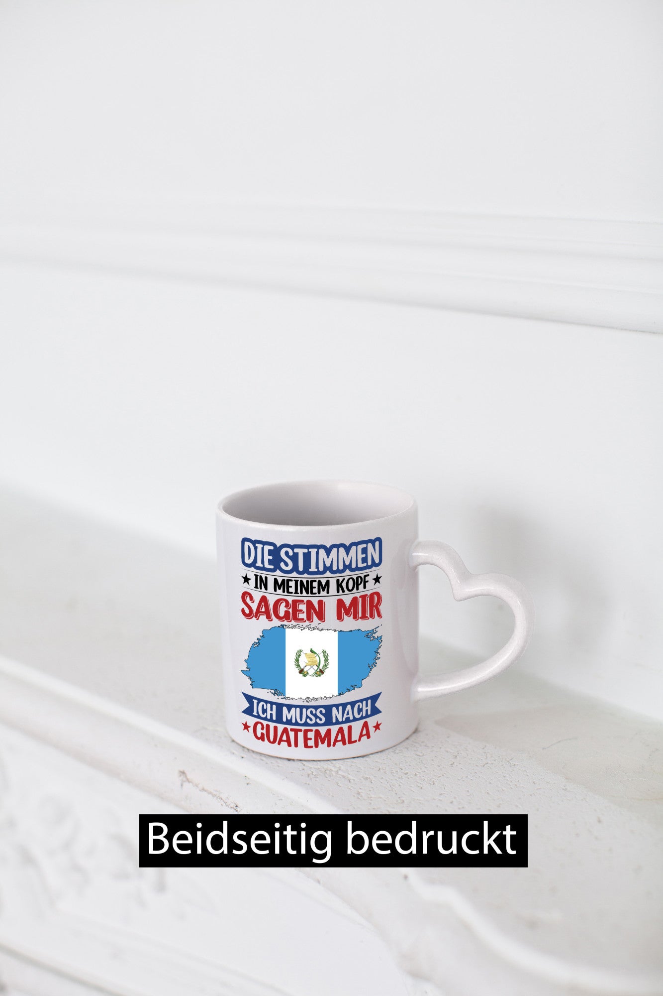 Guatemala | Urlaub Stimmen in meinem Kopf Traumland Geschenkidee Humor Tasse
