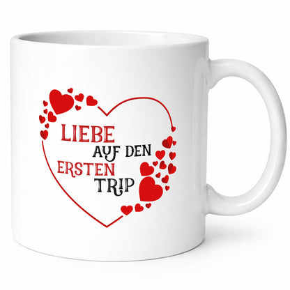 Liebe auf den ersten Trip | Paar Pärchen lustiger Spruch Geschenk Humor