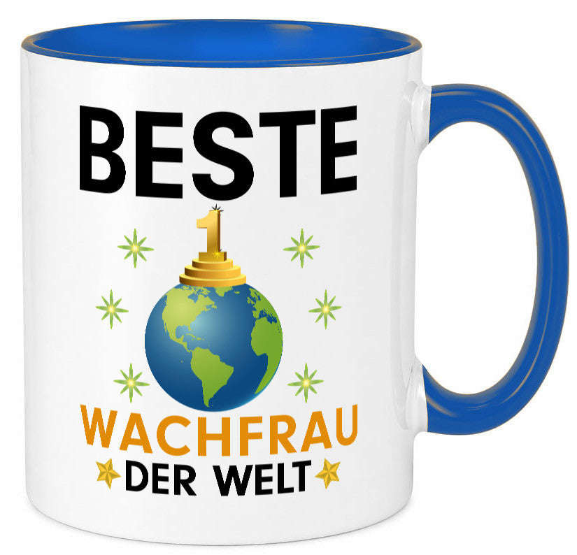 Welt Beste Wachfrau | Wachpersonal Nachtwächter Geschenk Humor Geschenkidee