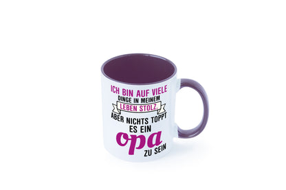 Opa Tasse | Stolzer Großvater Vatertag Enkelkinder Geschenk Familie