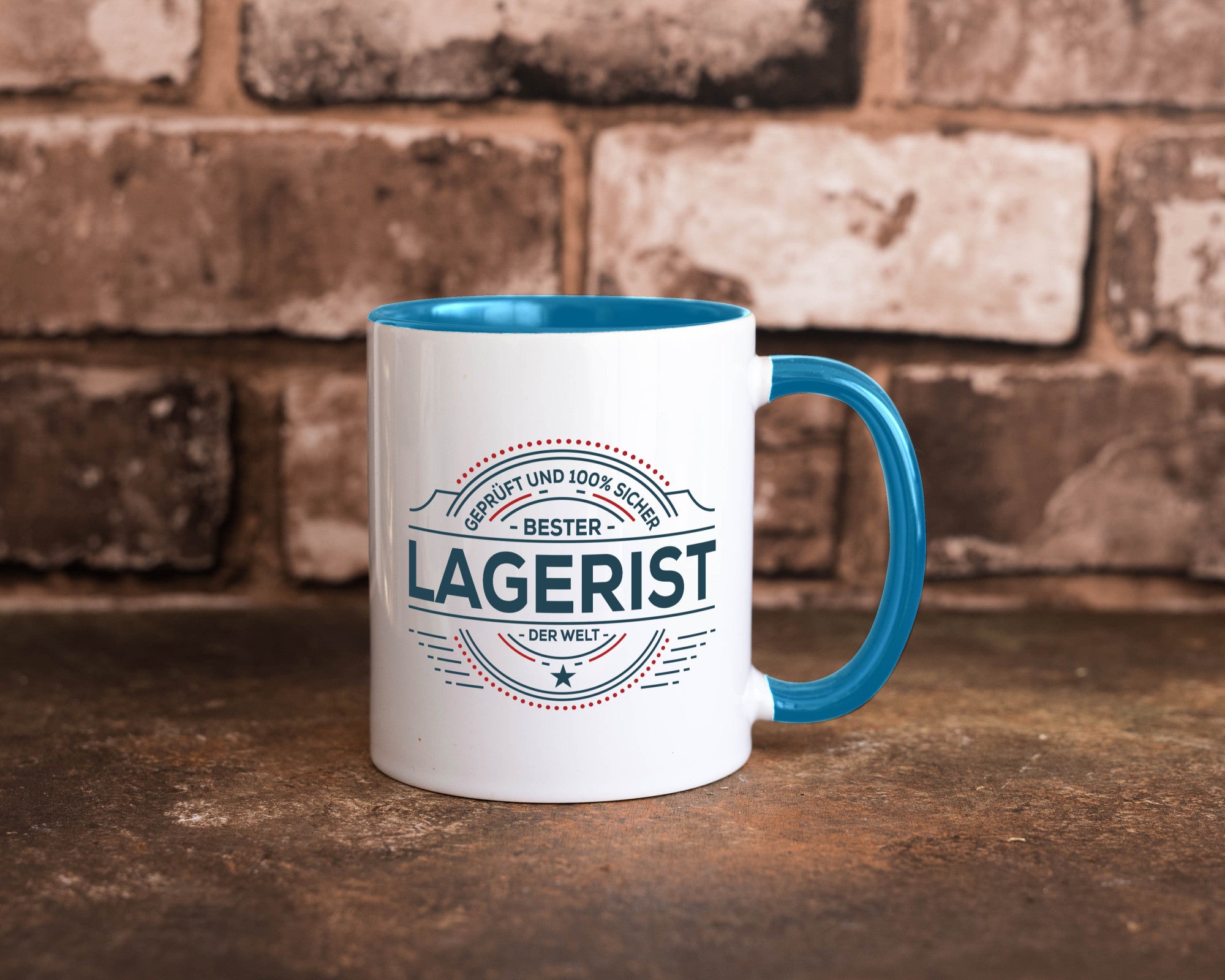 Geprüft und sicher: Lagerist | Lageristen Lager Arbeiter lustiger Spruch