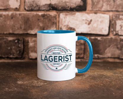 Geprüft und sicher: Lagerist | Lageristen Lager Arbeiter lustiger Spruch