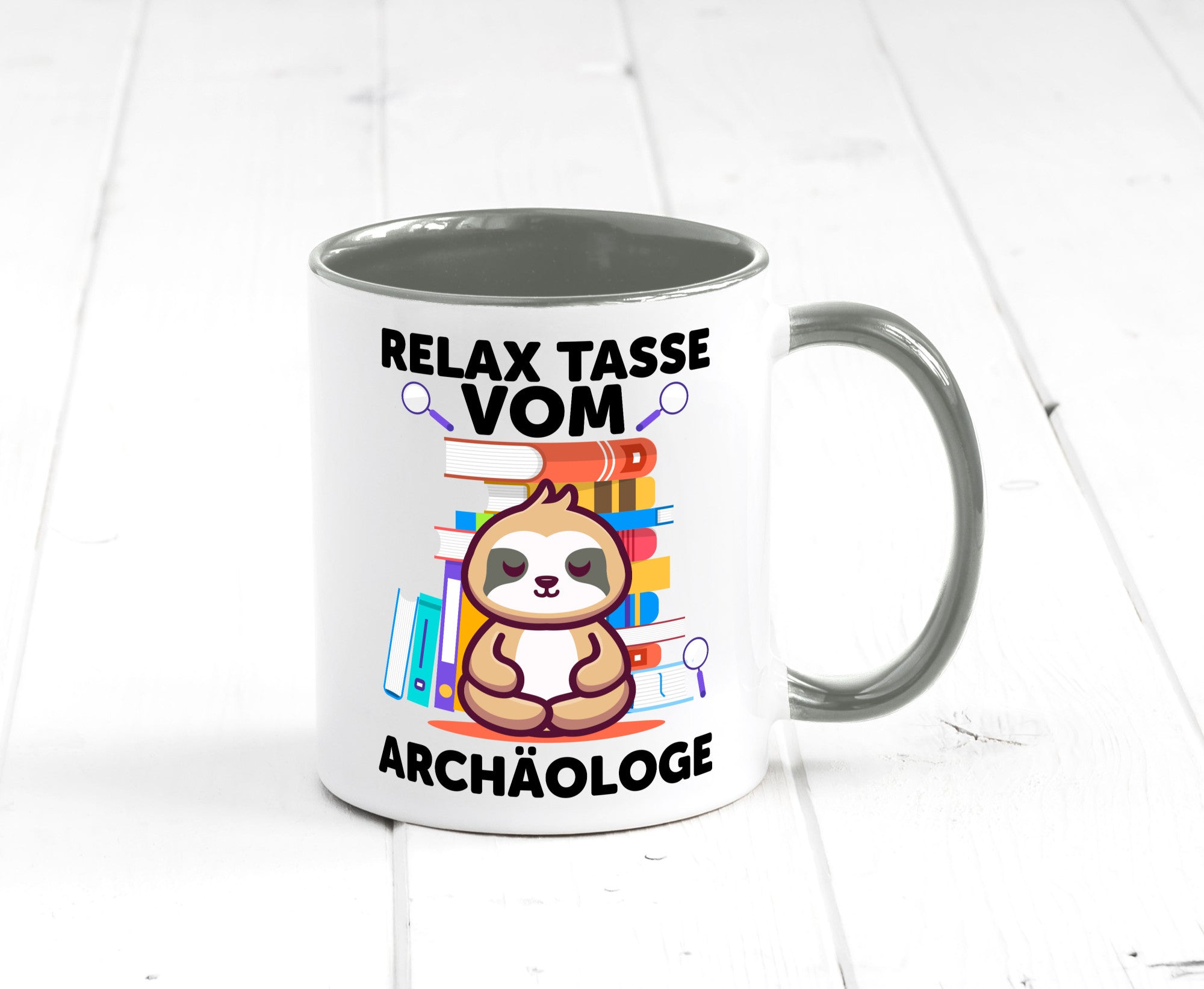Relax Tasse: Archäologe | Archäologie Forscher lustig Humor Geschenkidee