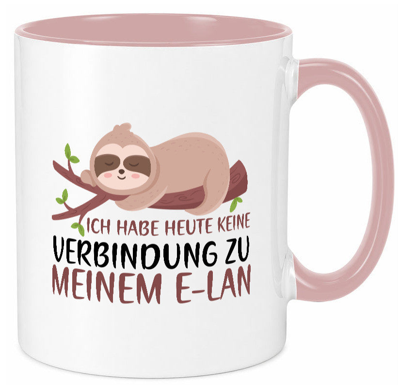 Verbindung zum Elan | WLAN Faultier Faulpelz Laufband Humor Tierliebhaber