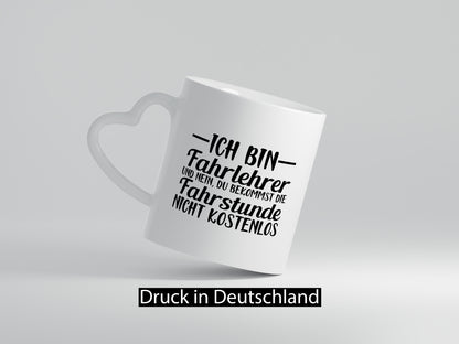 Fahrstunde | Fahrlehrer Tasse fahren Fahrschüler Humor Geschenkidee