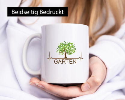 Garten Herzschlag | Gärtner Liebe gärtnern lustiger Spruch Geschenk Humor