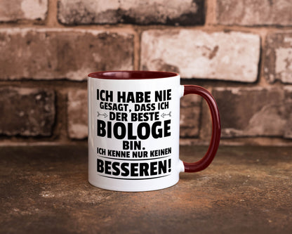 Der Beste Biologe | Biologie Naturforscher Geschenk Humor Geschenkidee lustiger