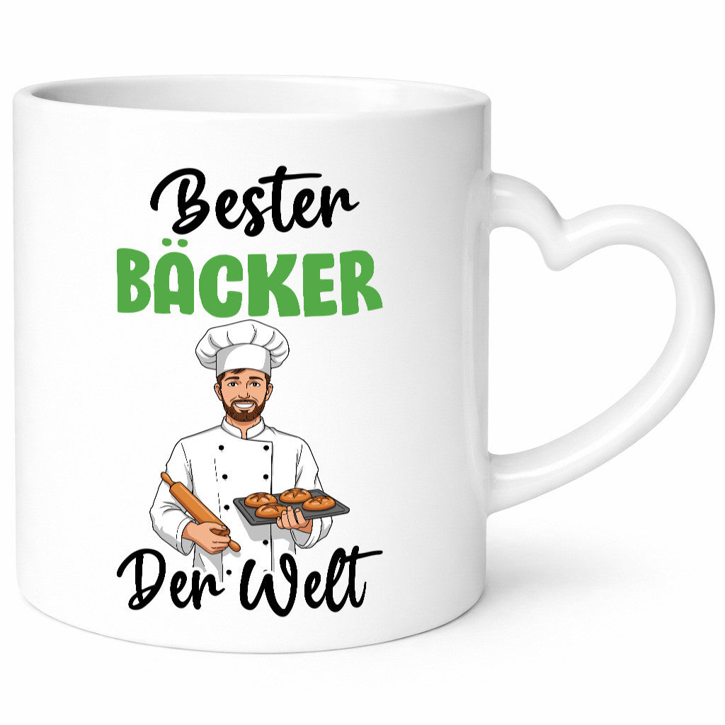 Bester Bäcker | Bäckerei Backen Konditor v2 Humor Geschenkidee Tasse