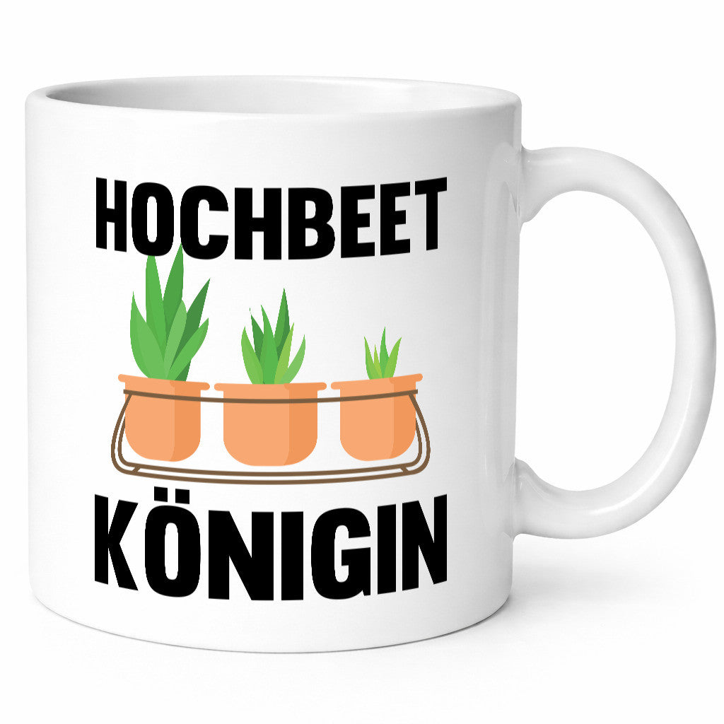 Hochbeetkönigin | Gartenarbeit Gärtnern Pflanze Geschenk Arbeit Kollegen Büro