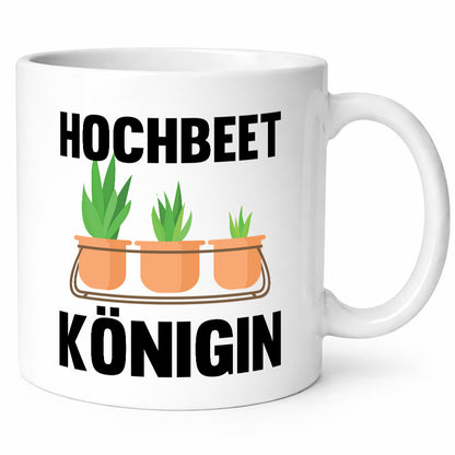 Hochbeetkönigin | Gartenarbeit Gärtnern Pflanze Geschenk Arbeit Kollegen Büro