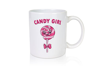 Candy Girl | Lolly Schleife Geschenkidee Humor Tasse