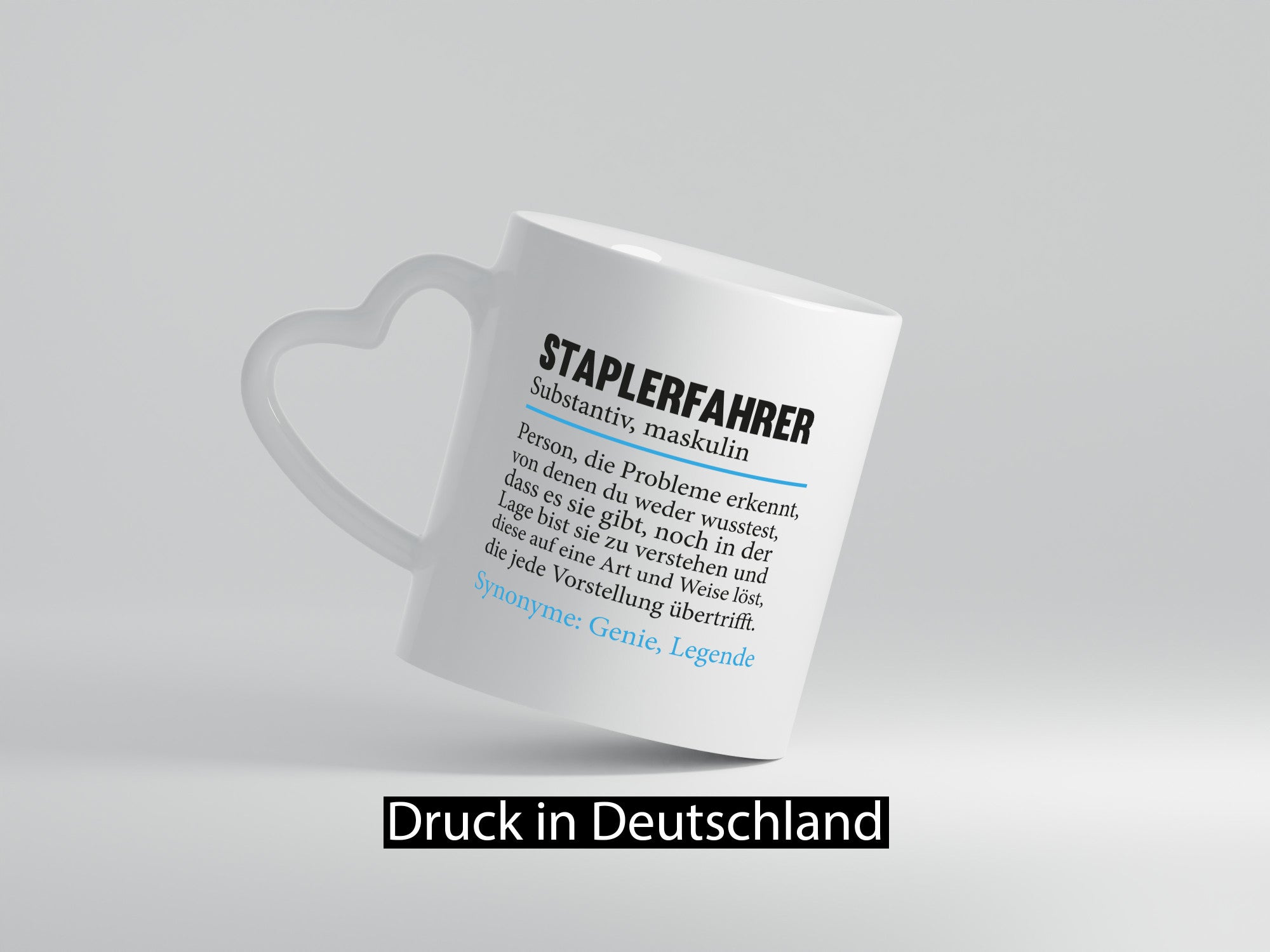 Staplerfahrer | Gabelstapler Fahrer Spruch Beruf Geschenk Arbeit Kollegen Büro