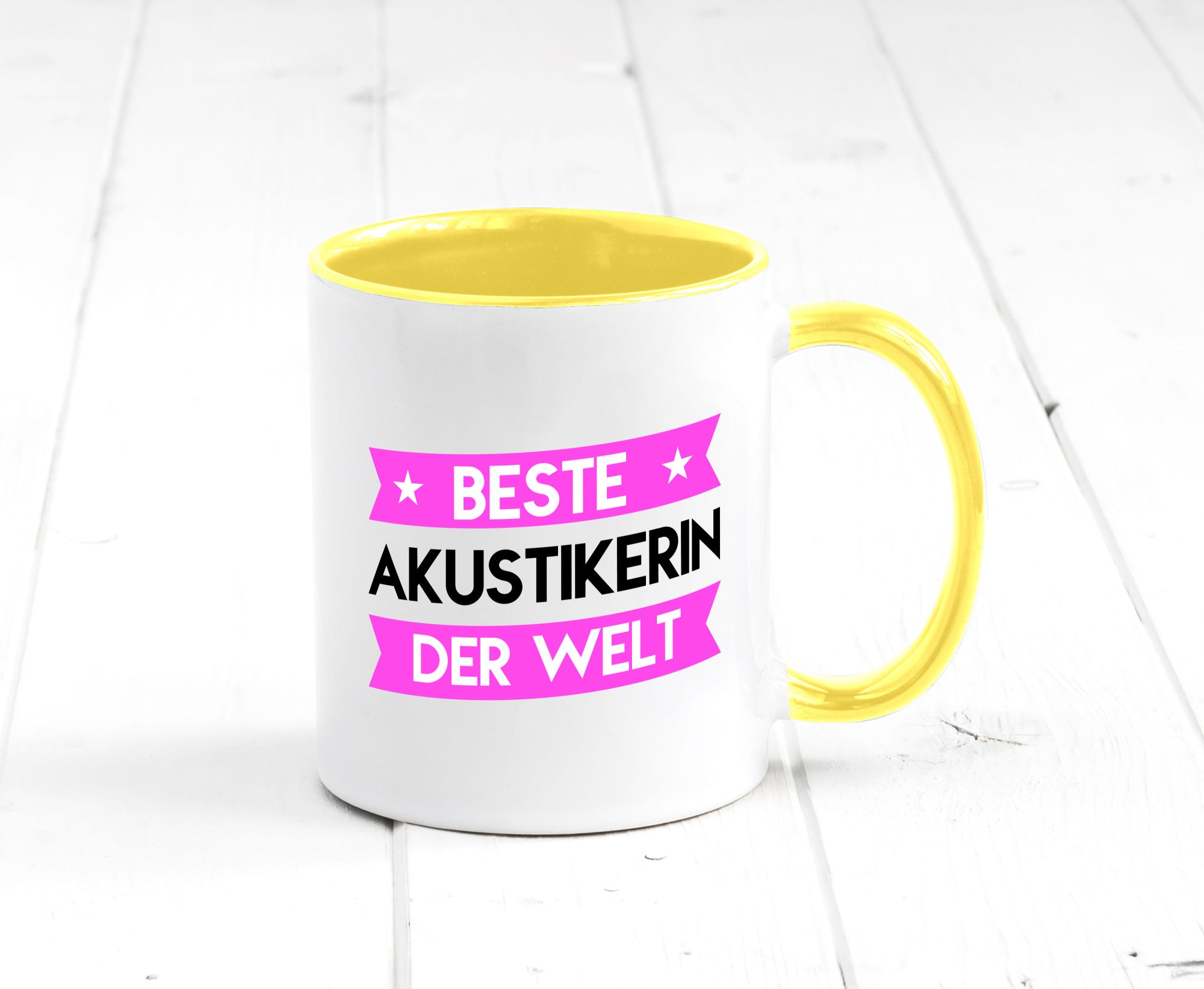 Best Akustikerin | Akustik Hörgeräteakustik Humor Geschenkidee Tasse