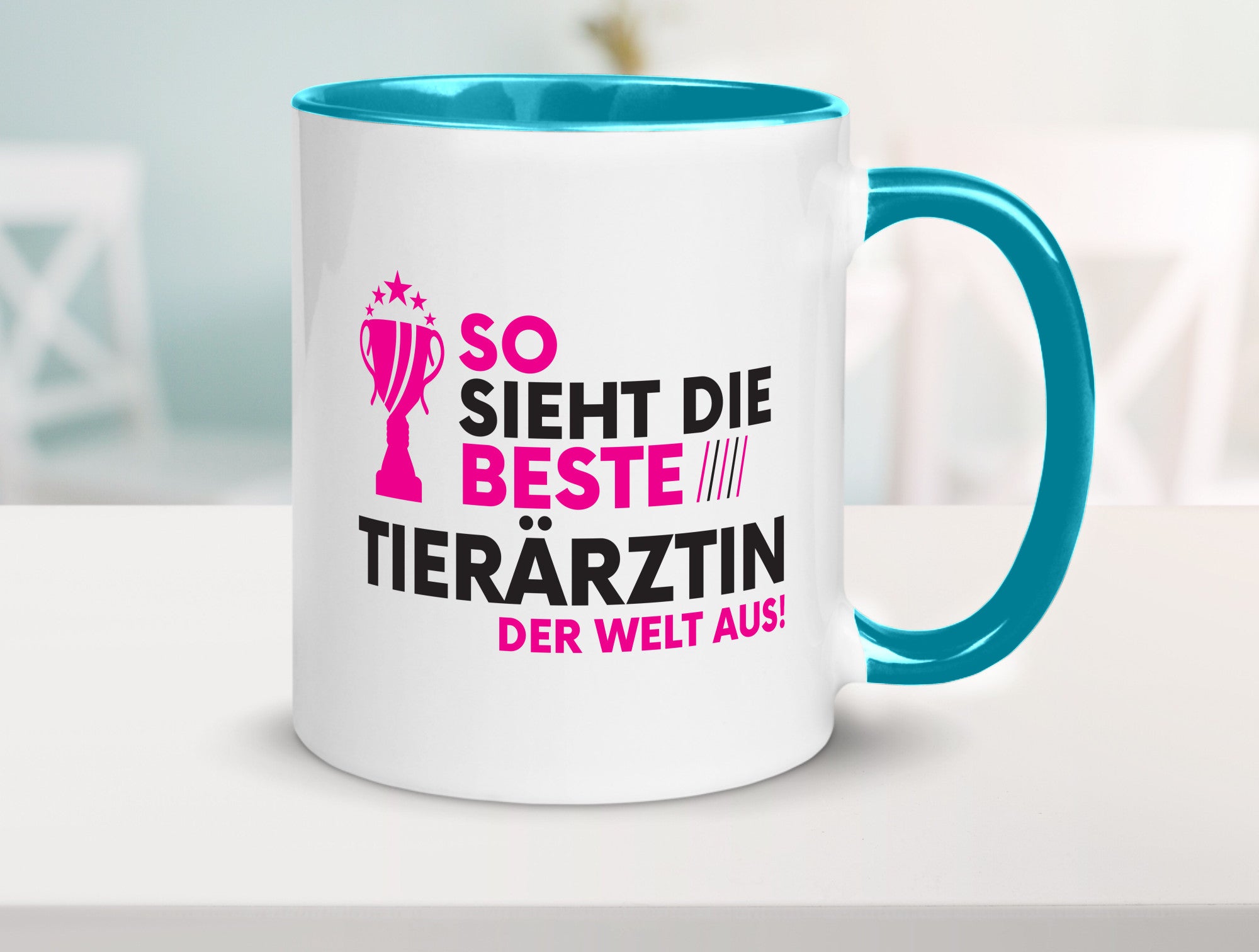 Die Weltbeste Tierärztin | Mediziner Tiermedizin lustiger Spruch Geschenk