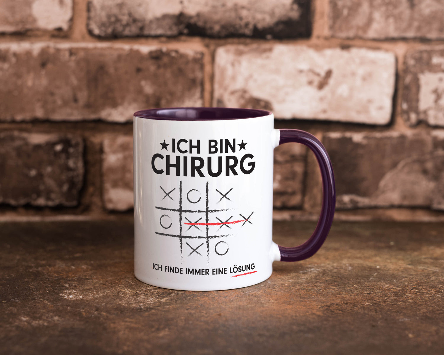 Lösung finden: Chirurg | Medizin Chirurgie v2 Geschenk Humor Geschenkidee