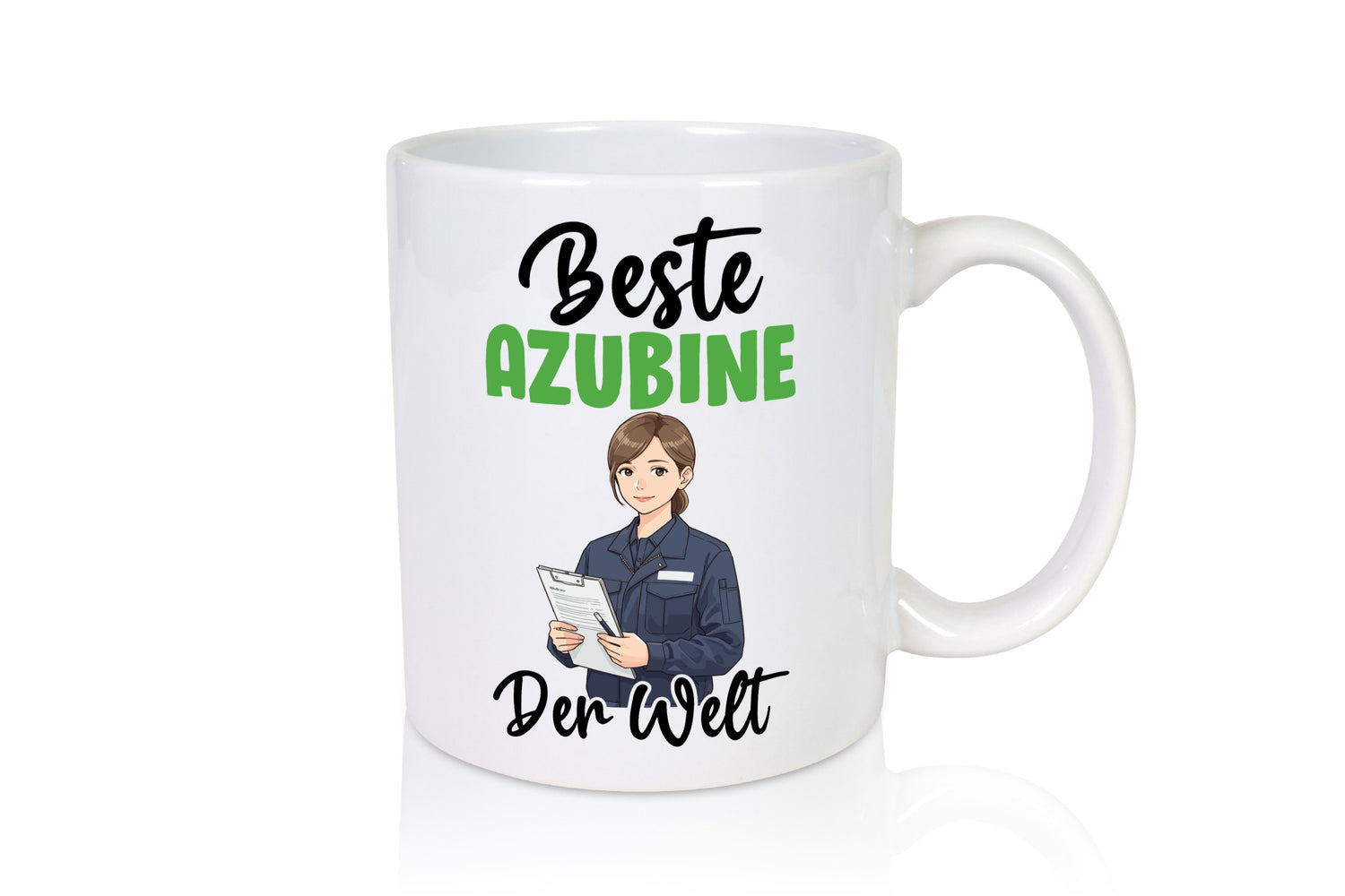 Beste Azubine | Ausbildung Lehre Lehrling v2 Humor Geschenkidee Tasse
