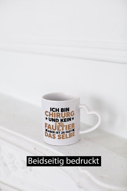 Ich bin kein Faultier: Chirurg | Medizin Chirurgie Geschenk Tierliebhaber Humor