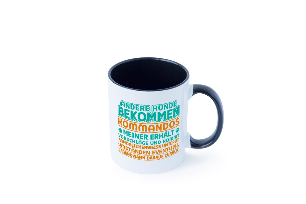 Hunde Training | Hundebesitzer Tasse Hundekommando vl10 Geschenk Tierliebhaber