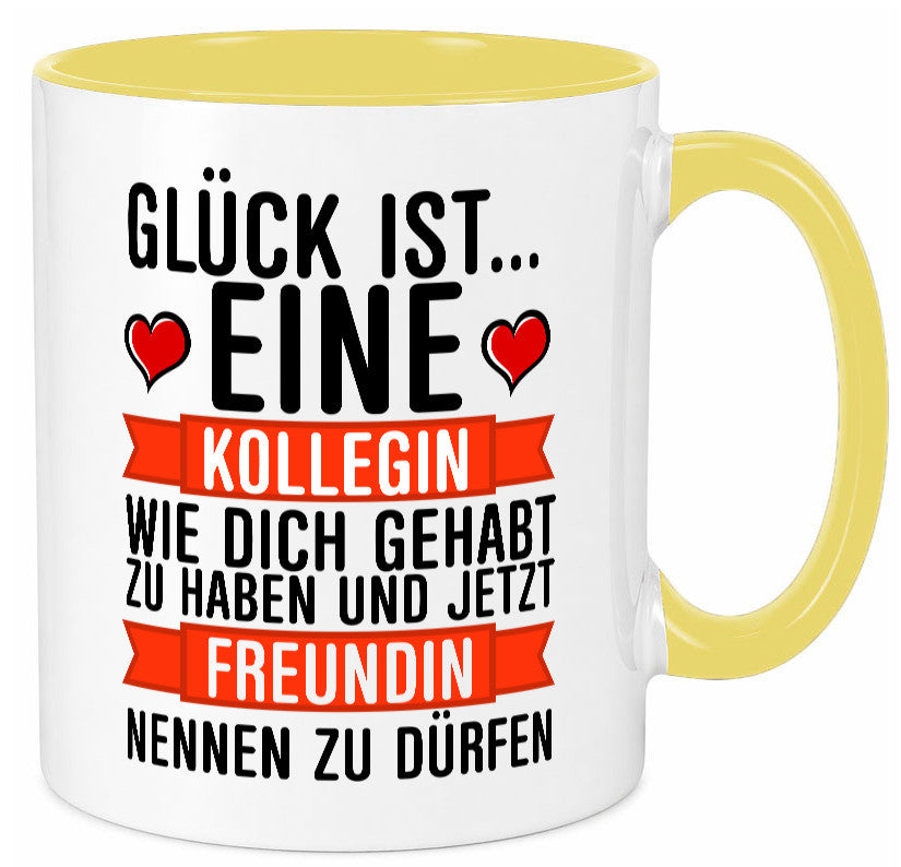 Kollegen Freundin | Arbeitskollegin Lieblingsfreundin lustiger Spruch Geschenk Tasse