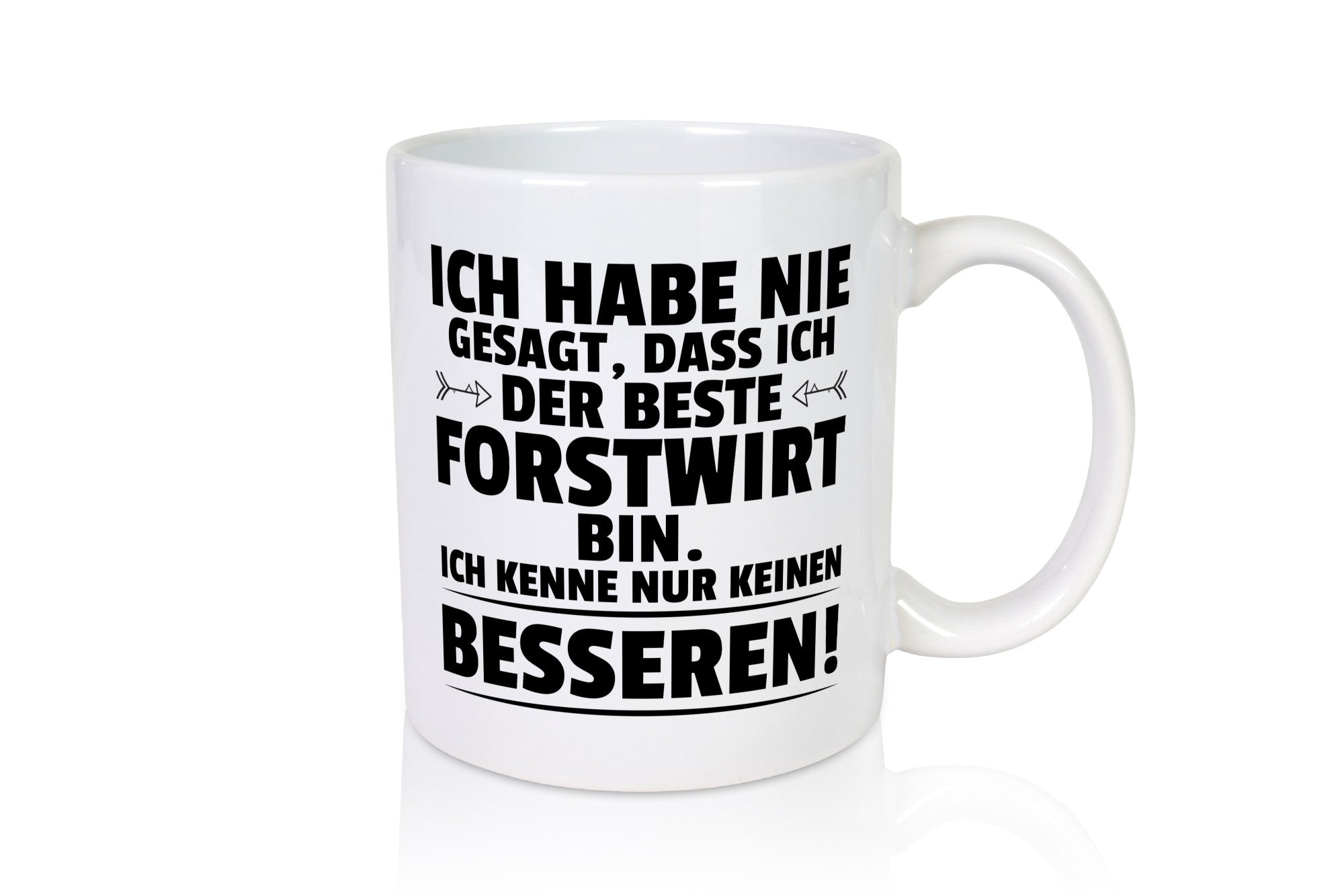 Der Beste Forstwirt | Waldarbeiter lustig Arbeit Kollegen Büro Geschenk Tasse