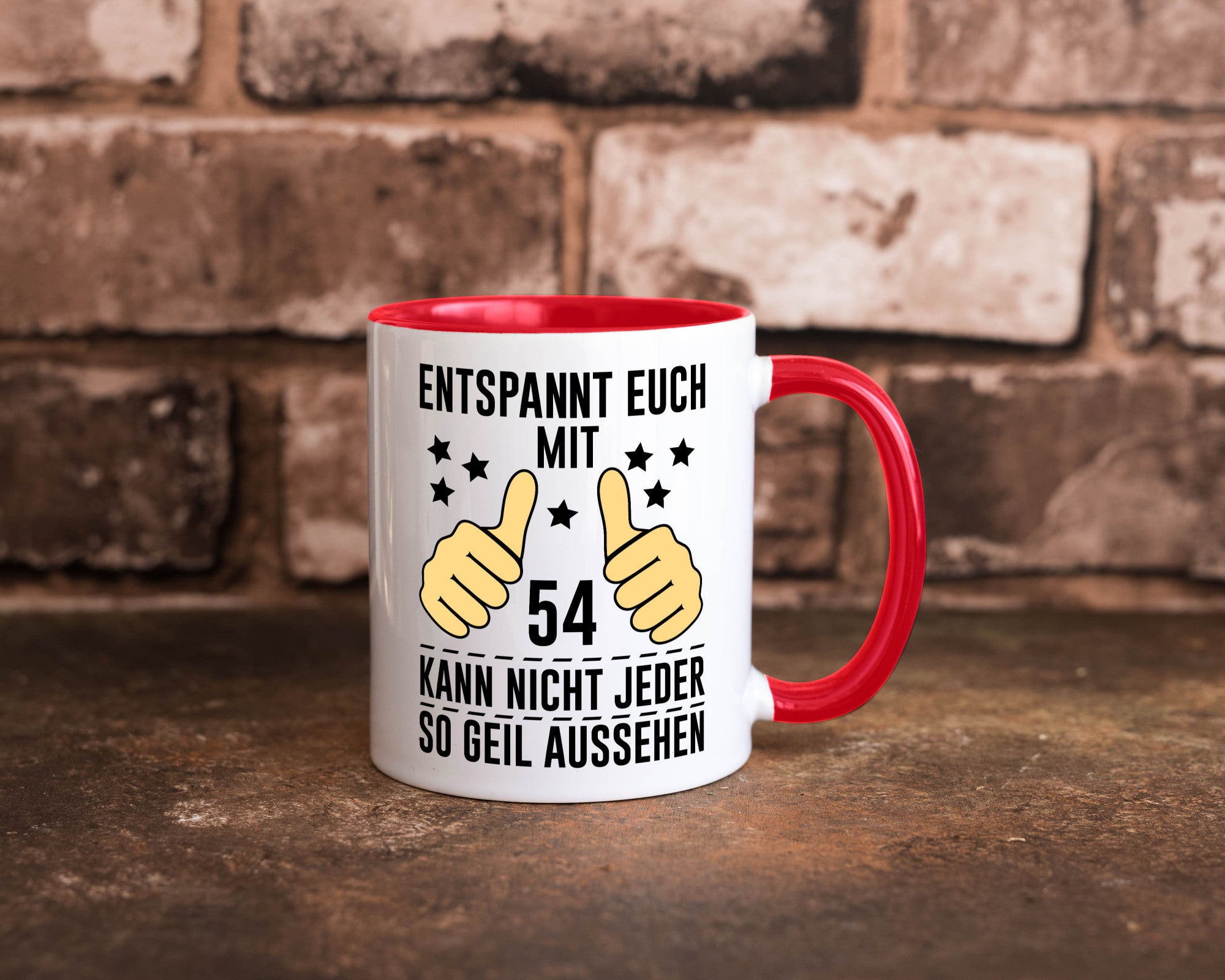 54. Geburtstag | 54 Jahre Geil aussehen Entspannt euch v2 lustig Geschenkidee