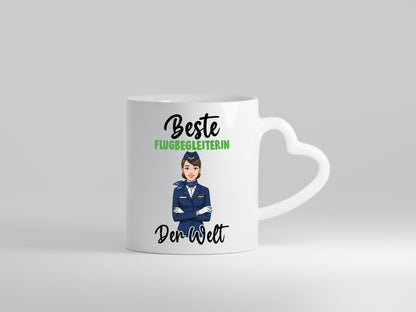 Beste Flugbegleiterin | Stewardess Flughafen v2 lustiger Spruch Geschenk Humor