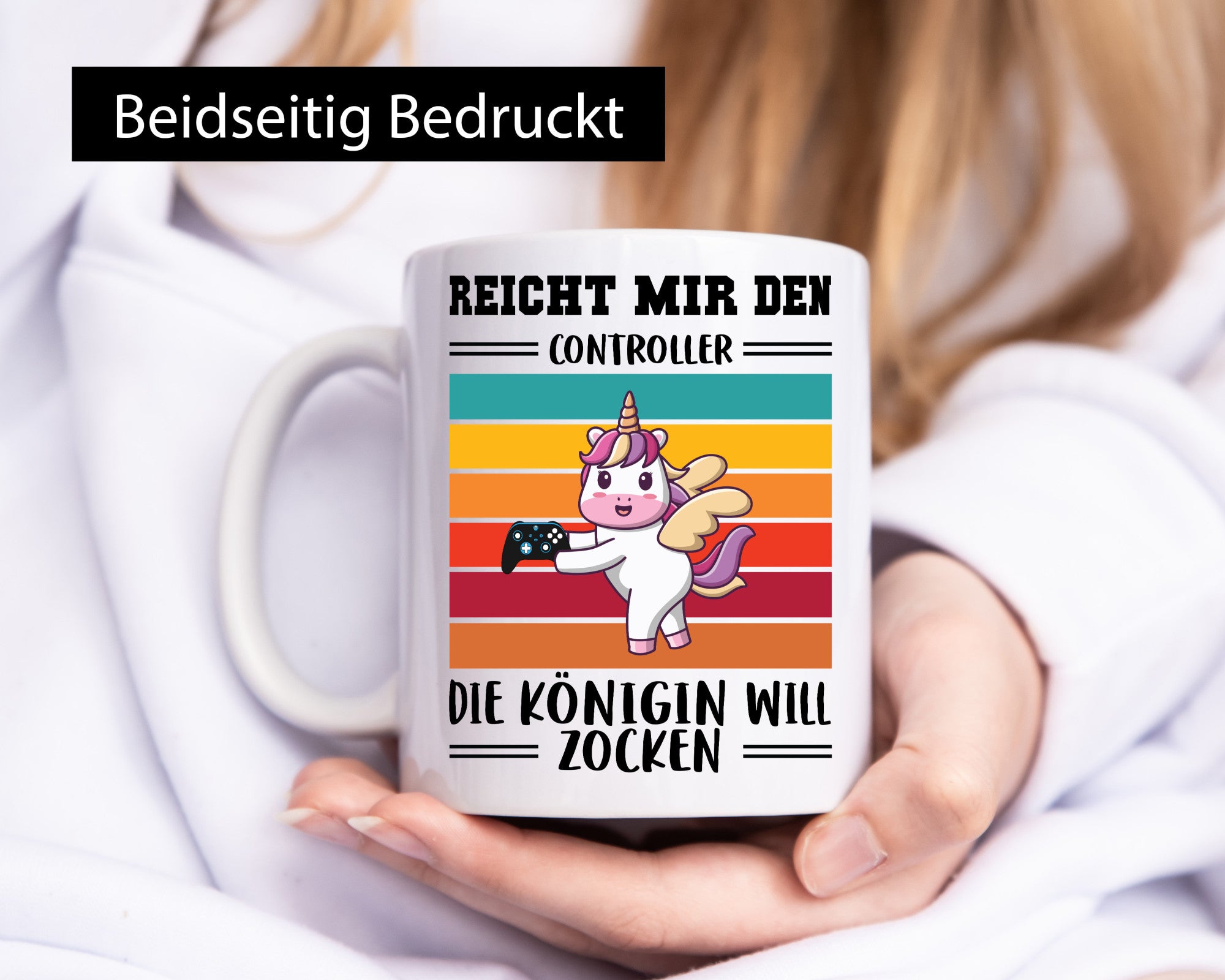 Die königin will Zocken | Gamerin Zockering Gaming lustiger Spruch Geschenk