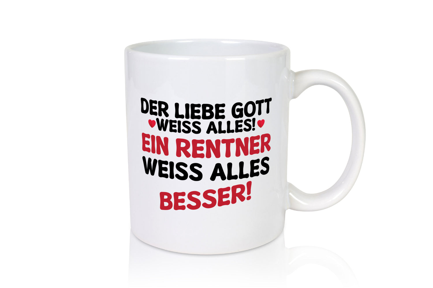 Ein Rentner weiß alles besser | Ruhestand Geschenk Jubiläum lustiger Spruch