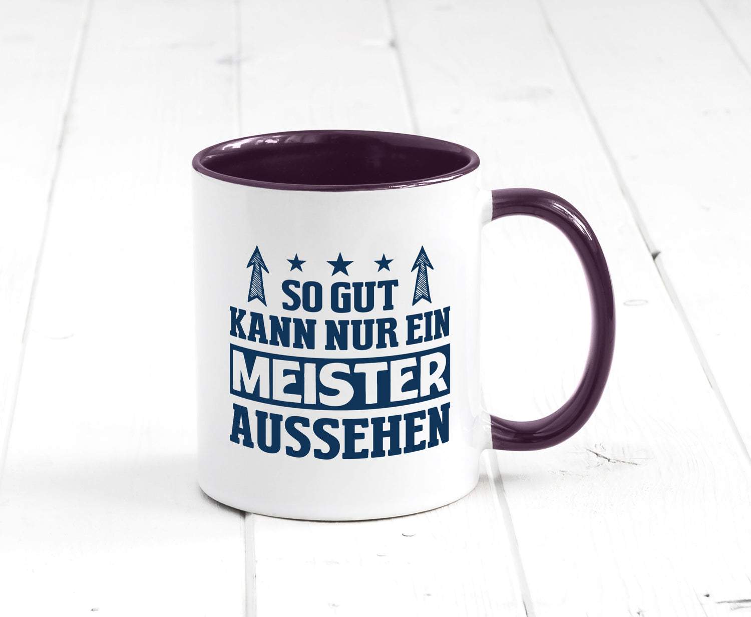 So gut kann nur ein Meister aussehen | Arbeit Humor Kollegen Büro Geschenkidee