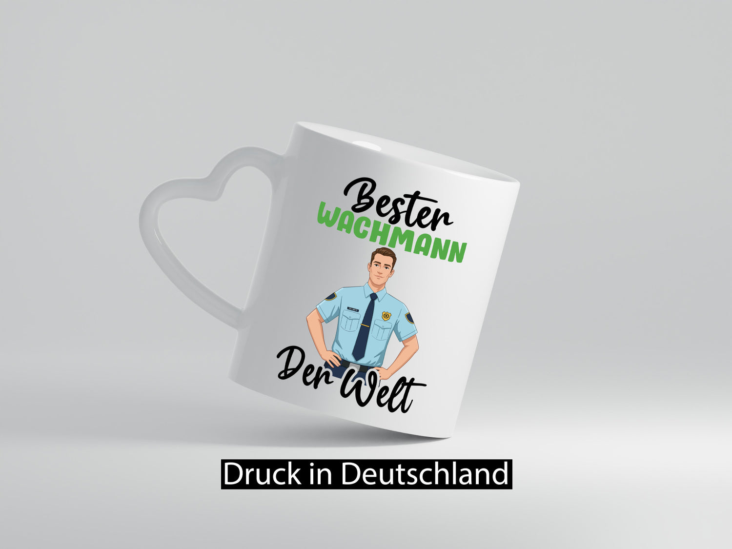 Bester Wachmann | Wachpersonal Nachtwächter v2 Geschenk Humor Geschenkidee