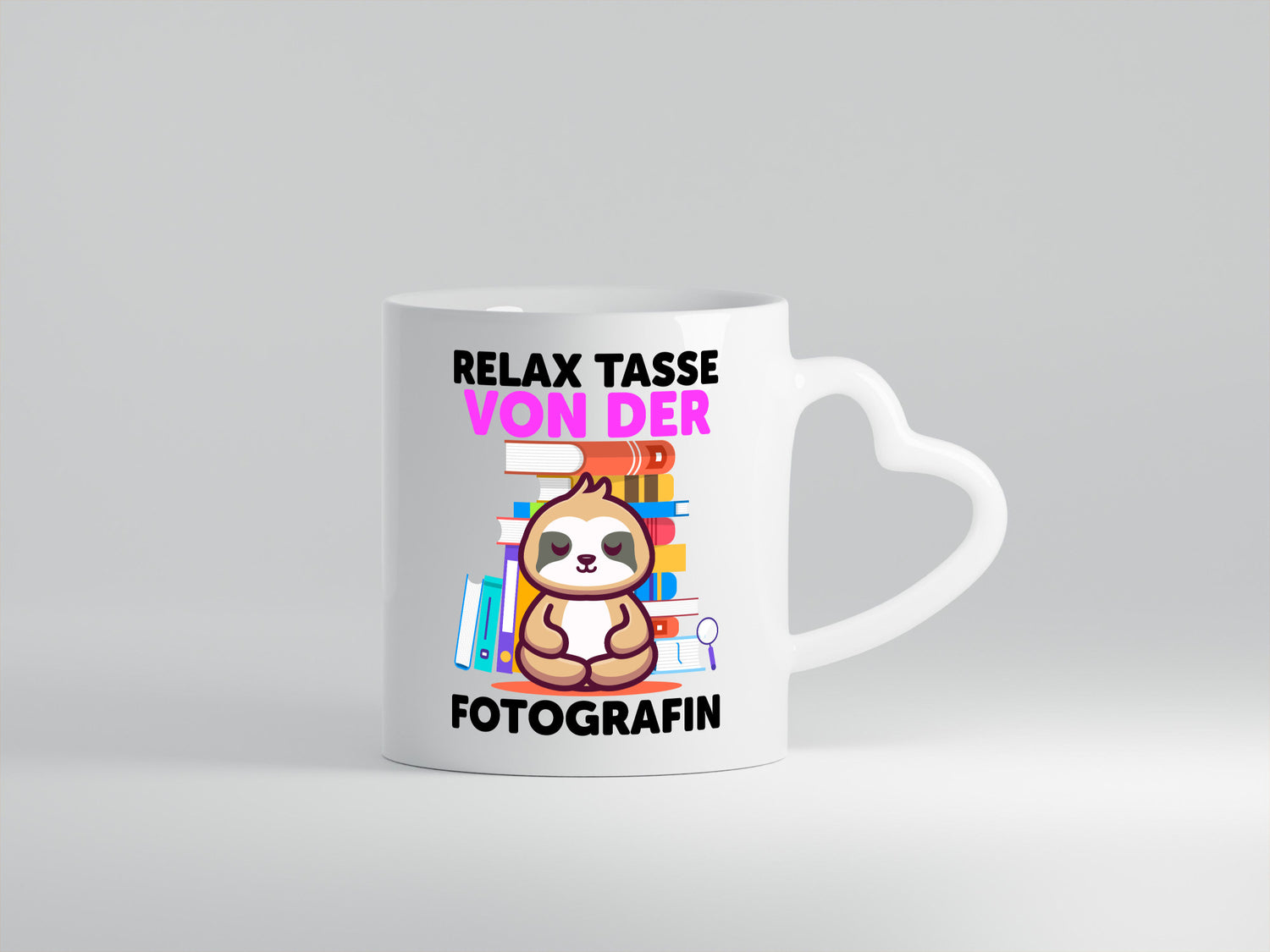 Relax Tasse: Fotografin | Fotografie Kamera Humor Geschenkidee Tasse