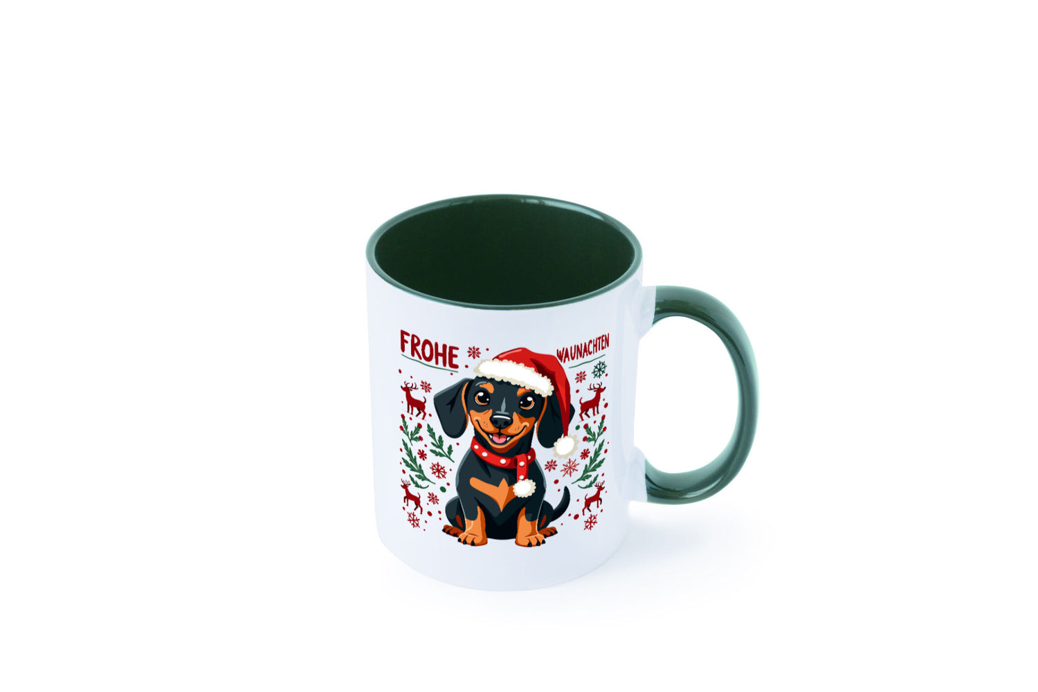 Frohe Waunachten | Ugly Christmas Weihnachtshund v2 Humor Tierliebhaber