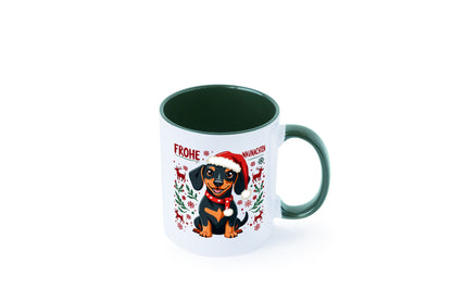 Frohe Waunachten | Ugly Christmas Weihnachtshund v2 Humor Tierliebhaber