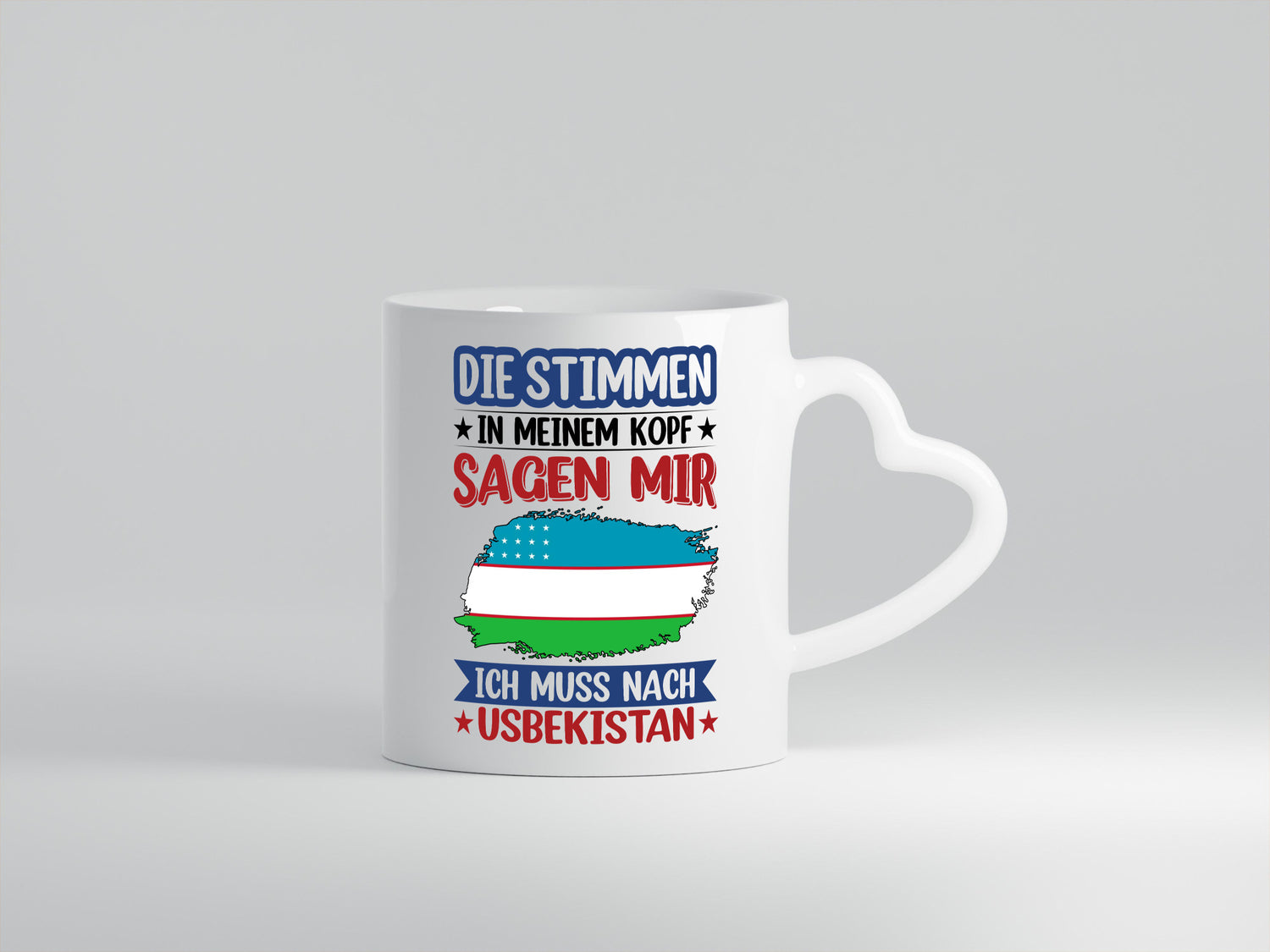 Usbekistan | Urlaub Stimmen in meinem Kopf Traumland v2 Geschenk Humor