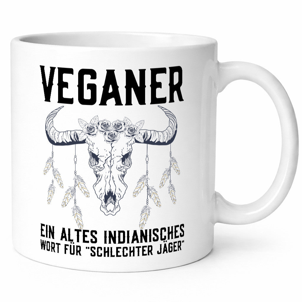 Veganer | schlechter Jäger Witz Indianer Sprichwort lustiger Spruch Geschenk