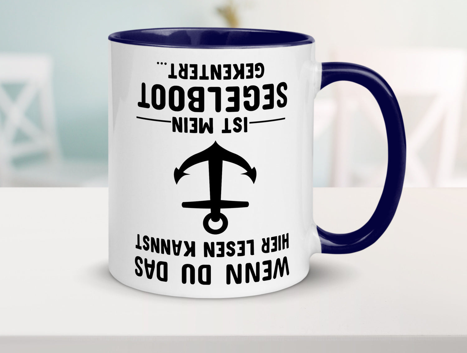 Segler Tasse | Segelboot Humor Kapitän Spruch Witz Geschenkidee