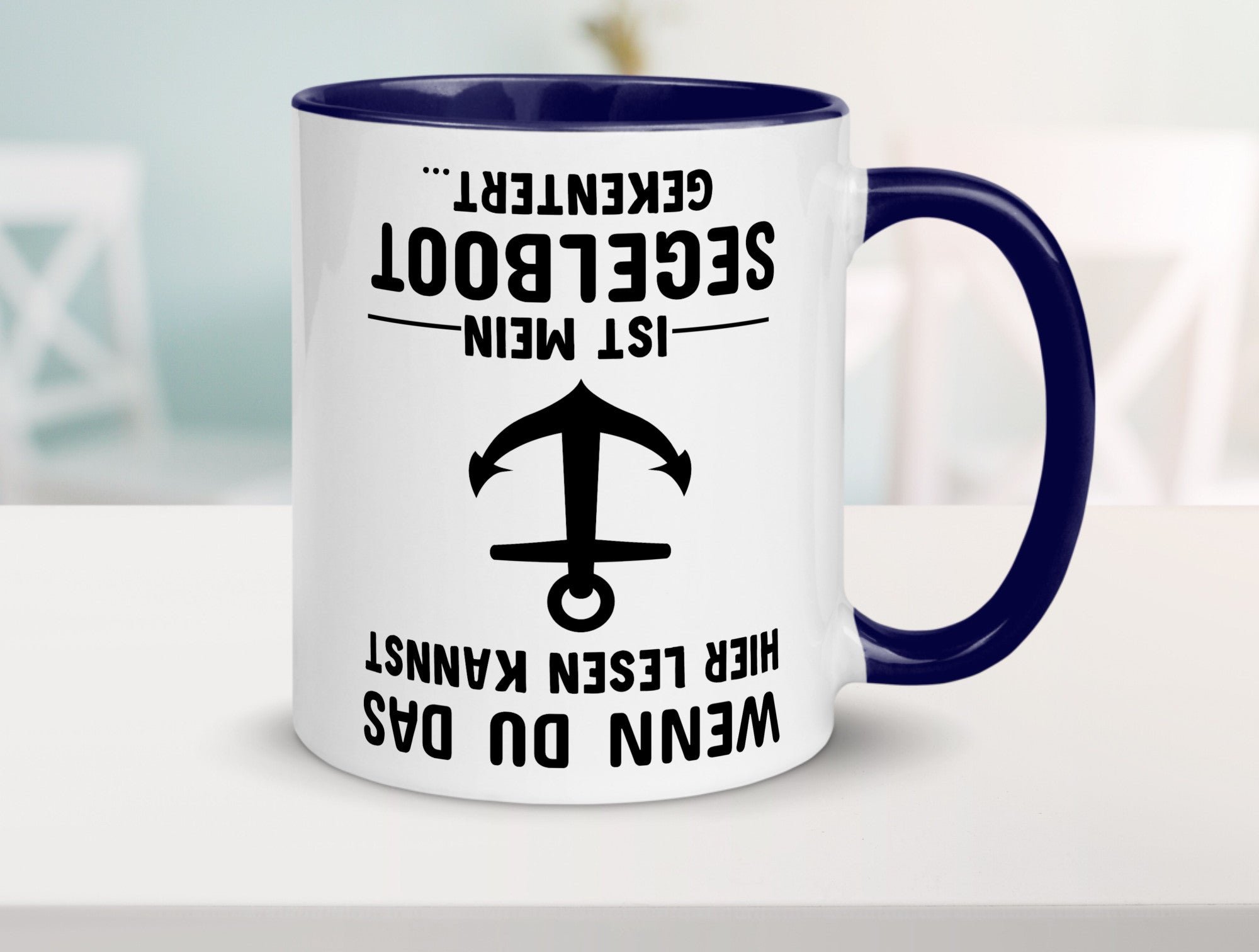 Segler Tasse | Segelboot Humor Kapitän Spruch Witz Geschenkidee