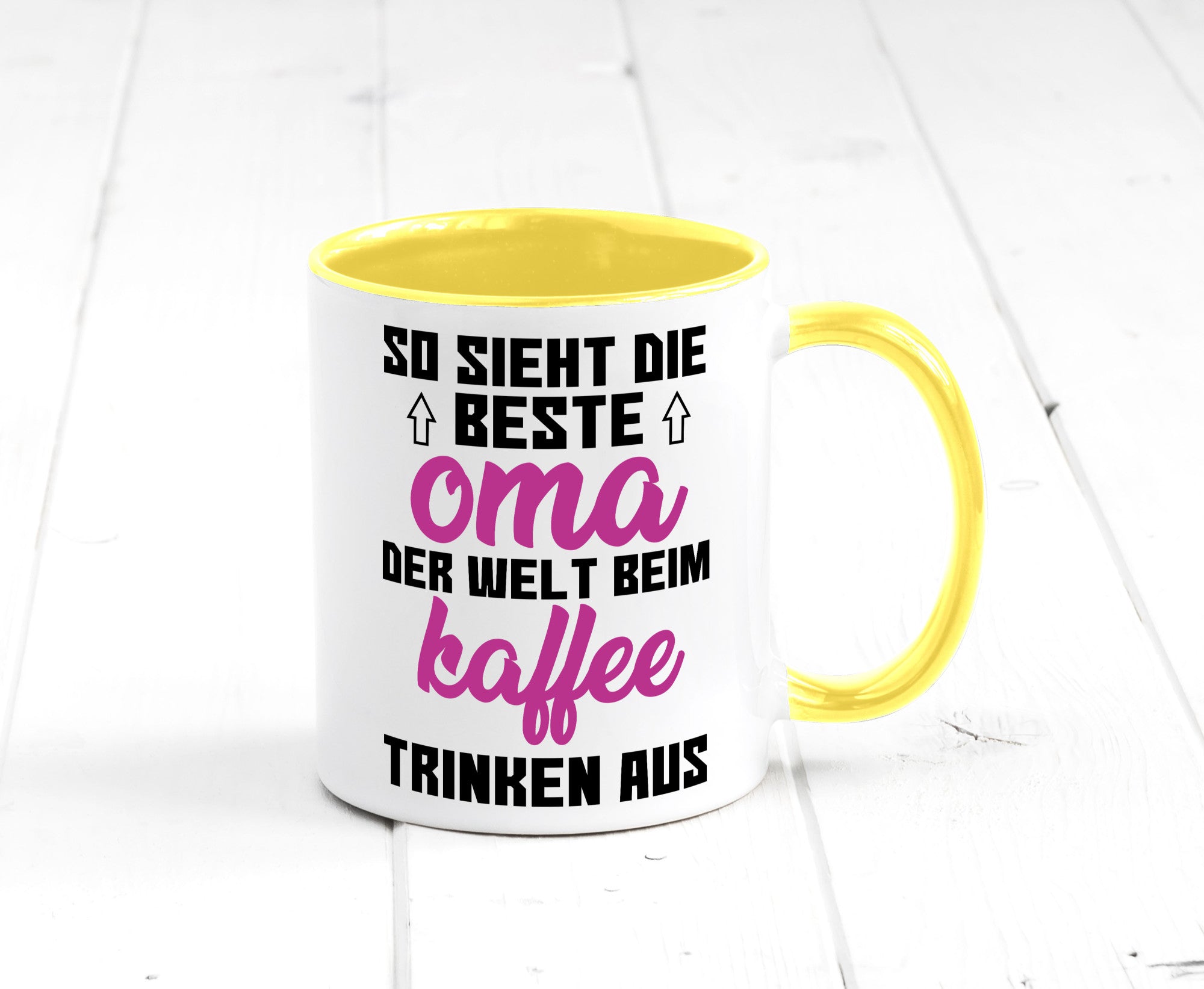 Beste Oma der Welt | Großmutter Tasse lustiger Spruch Geschenk Familie